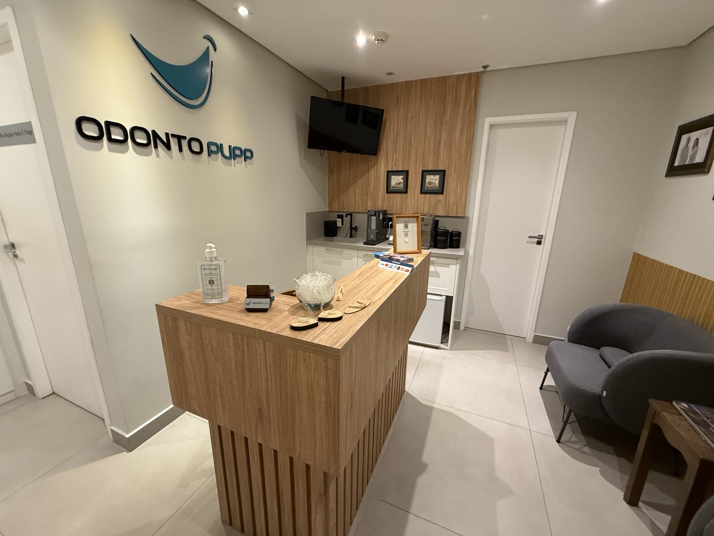 Recepção da OdontoPupp